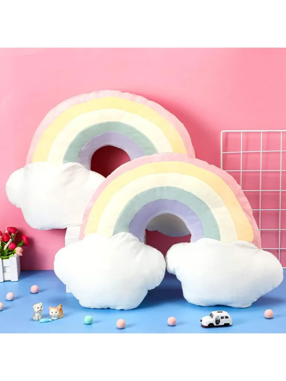 Rainbow Cloud Pillow Set - 21